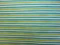 Queen Size Green Striped Loveseat Cover