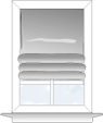 Flat Roman Curtains