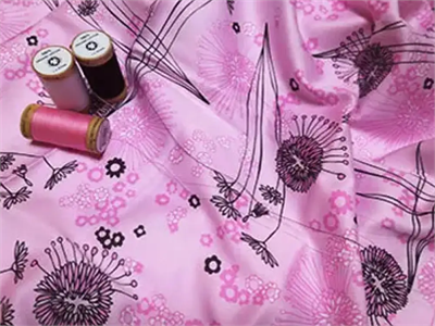 Organic Cotton Pink Sateen