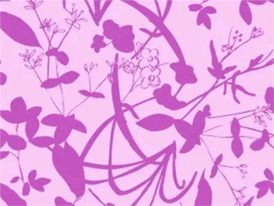 Whispering Glass Orchid Sateen