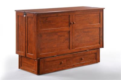 Clover Cabinet Bed Cherry