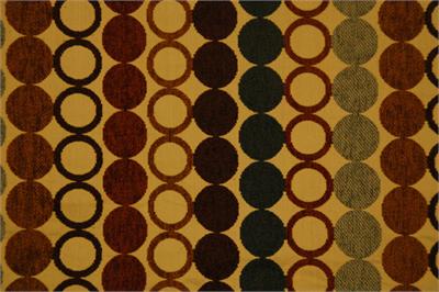 Fall Circles Futon Cover