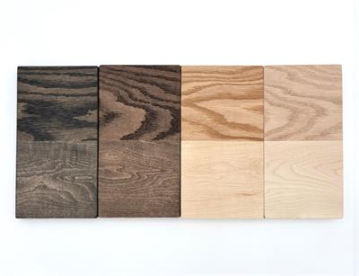 Nomad Oak and Maple Finishes