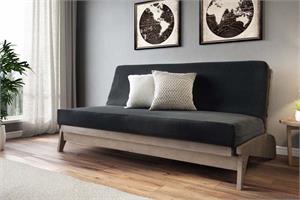 Dillon Futon Frame Grey