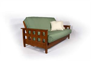 Lambton Futon Frame Warm Cherry