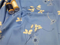 Organic Stornetta Blue Sateen Futon Cover