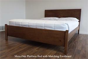 Mesa Platform Bed Chocolate