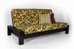 Rockwell Futon Frame Black Walnut