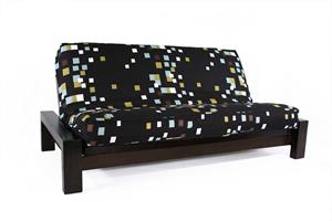 Rockwell Futon Frame Black Walnut