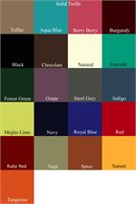 Solid Twill Colors