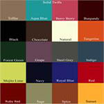 Premium Solid Twill Futon Covers