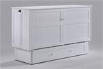 Clover Cabinet Bed White