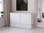 Hamilton Murphy Bed White Closed