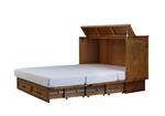 Kingston Cabinet Bed Open Bare