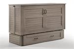 Poppy Brushed Driftwood Cabinet Bed